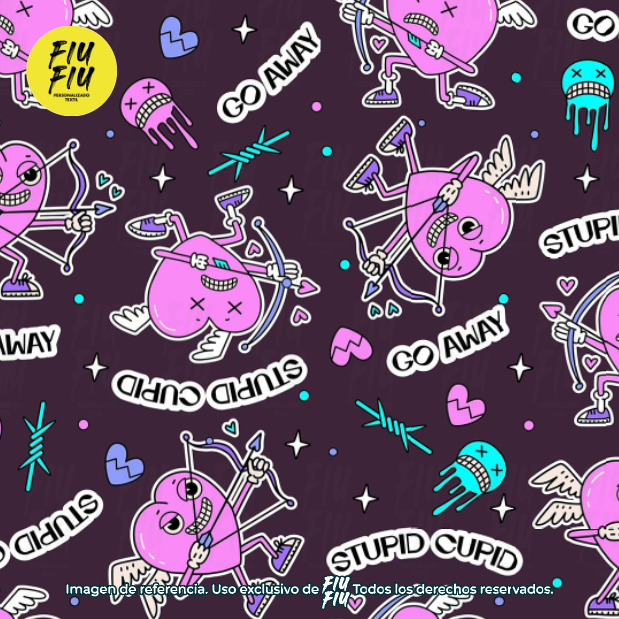 Estampado Stupid Cupid