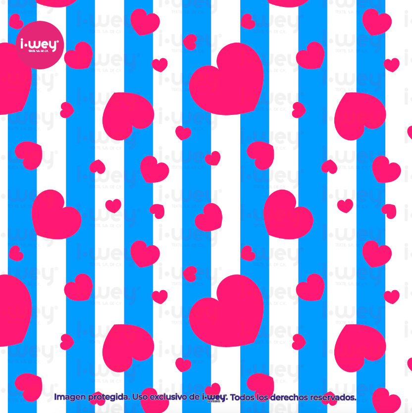 Estampado Rayitas Enamoradas