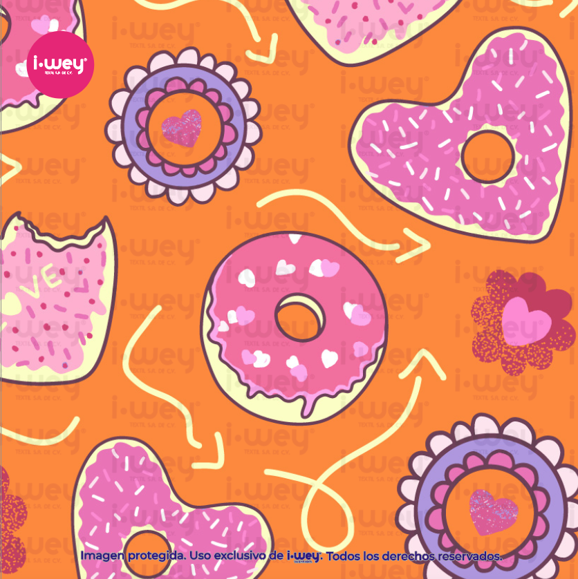 Estampado Sweet Romance