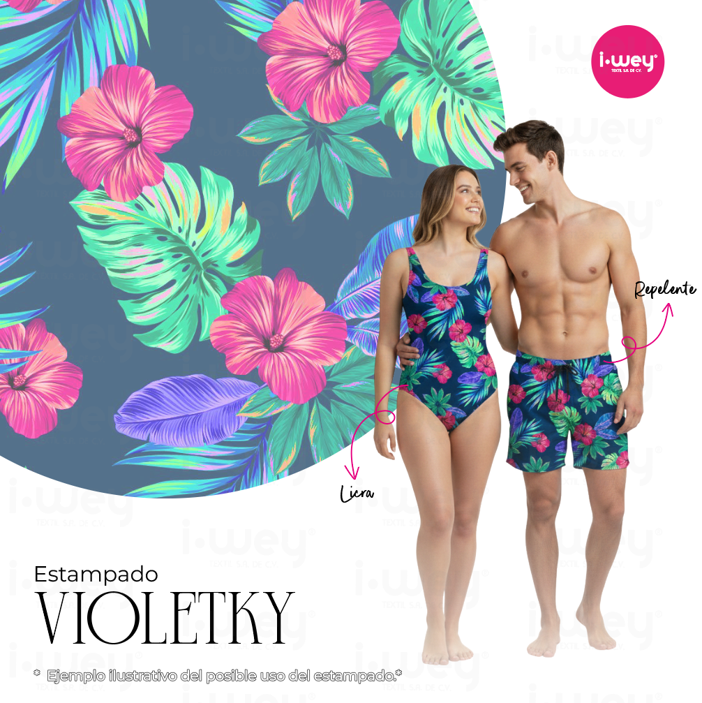 Estampado Violetky