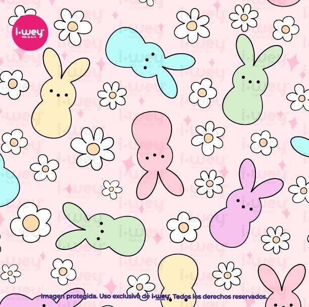 Estampado Conejito de Chocolate