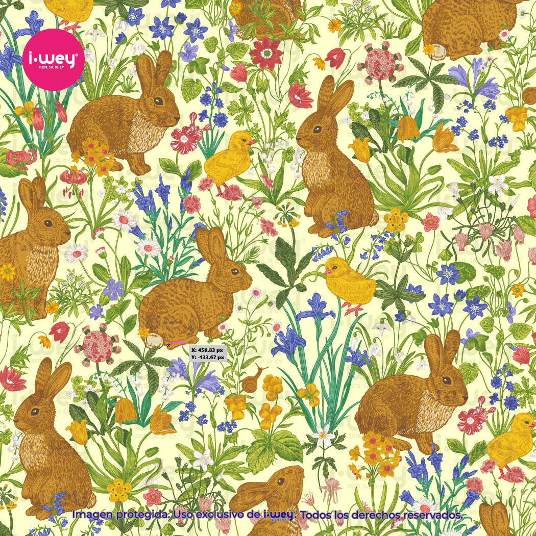 Estampado Saltitos de Pascua