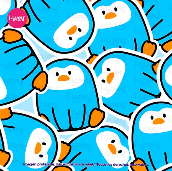 Estampado Pandilla Pingüina