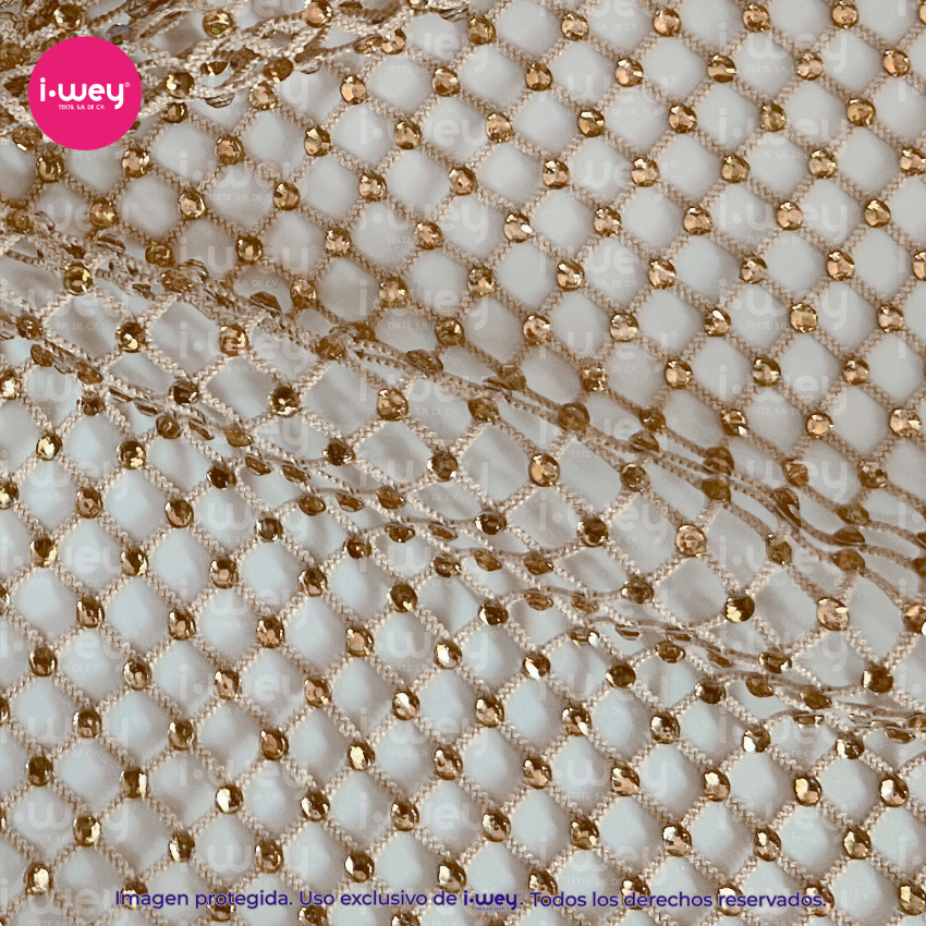 Malla Fishred con Diamante