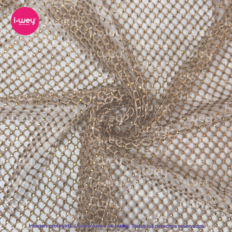 Malla Fishred con Diamante