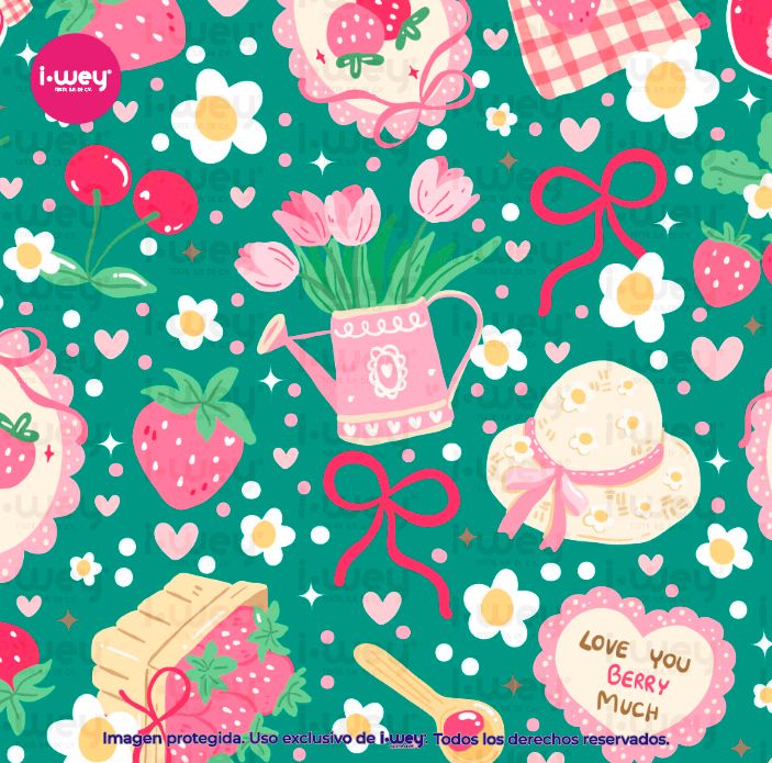 Estampado Berry Much