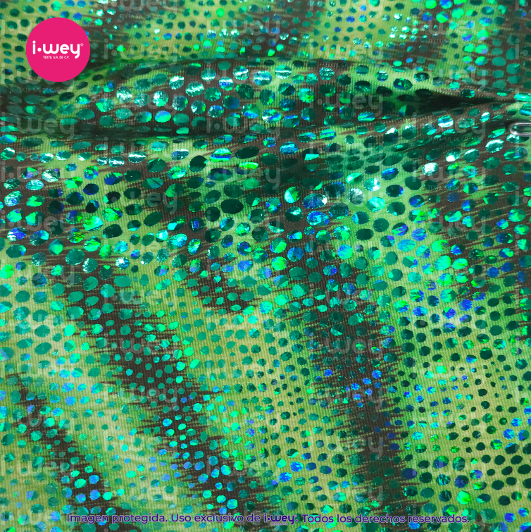 Licra Holograma Cobra