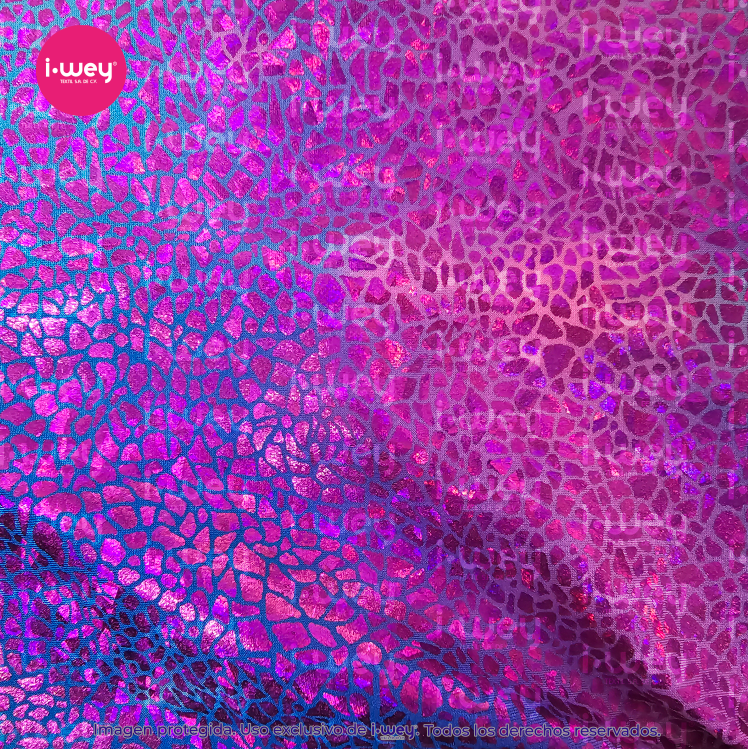 Licra Holograma Cristal Tie Dye