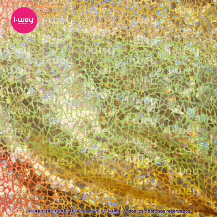 Licra Holograma Cristal Tie Dye