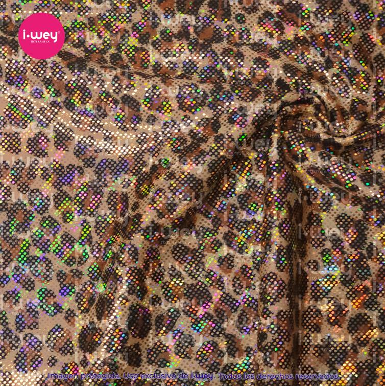 Licra Holograma Jaguar