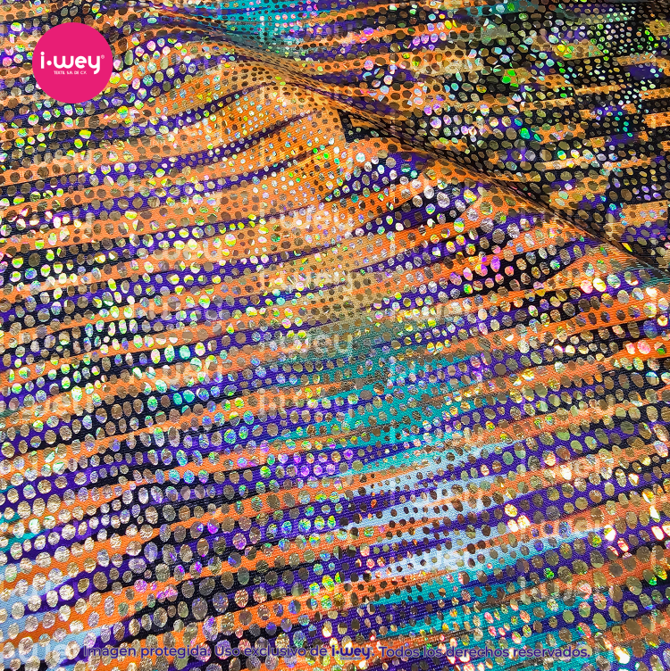 Licra Holograma Tribal Efectos