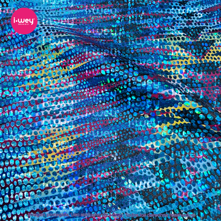 Licra Holograma Tribal Efectos