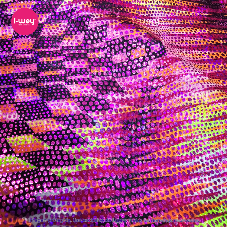 Licra Holograma Tribal Efectos