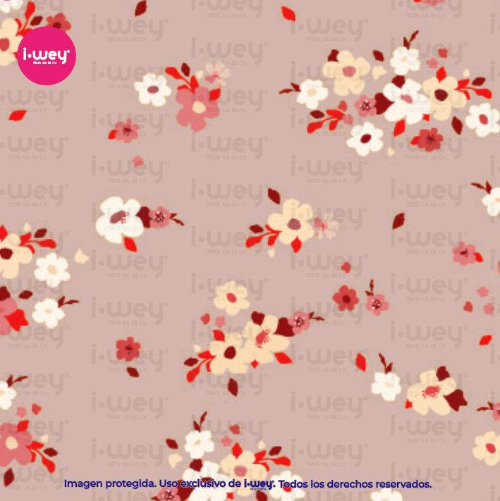 Estampado Dulce Florecer