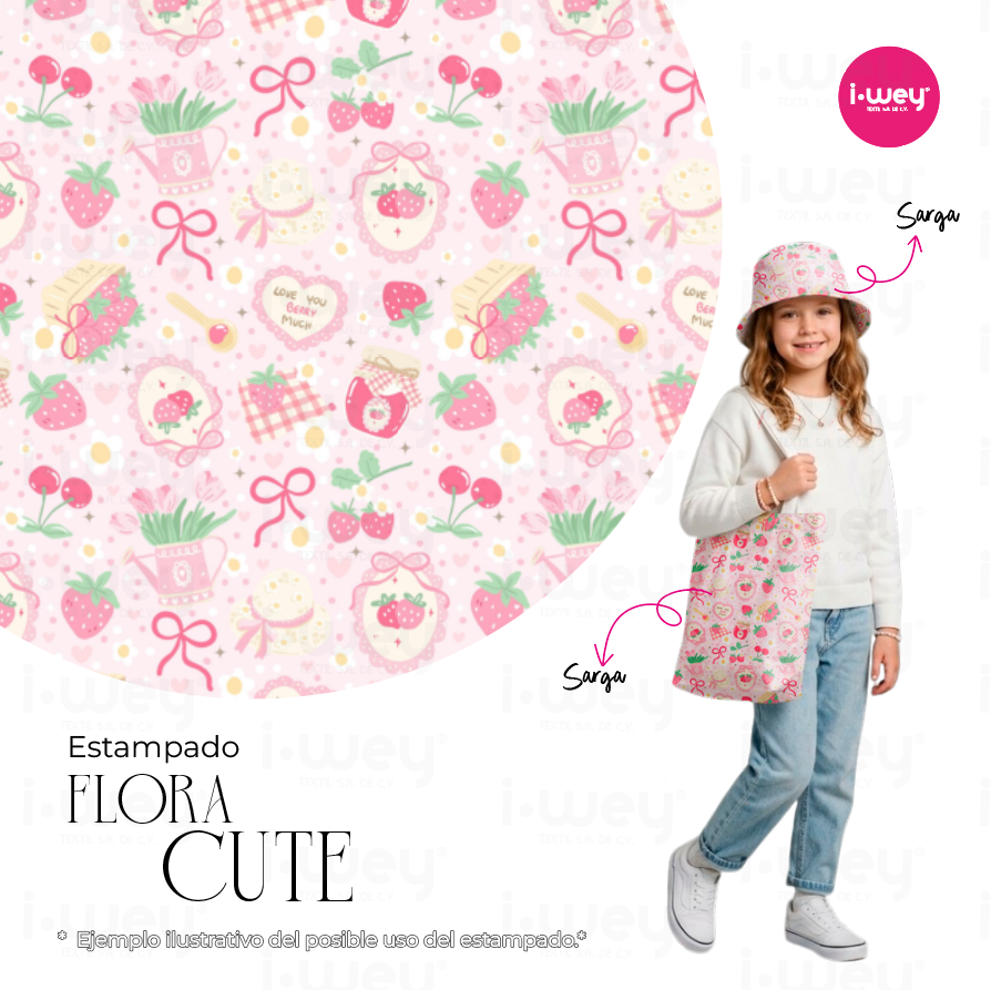 Estampado Flora Cute