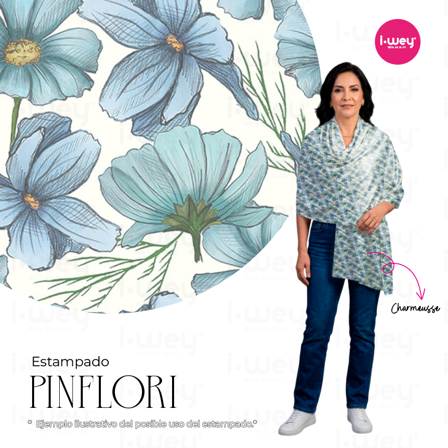 Estampado Pinflori