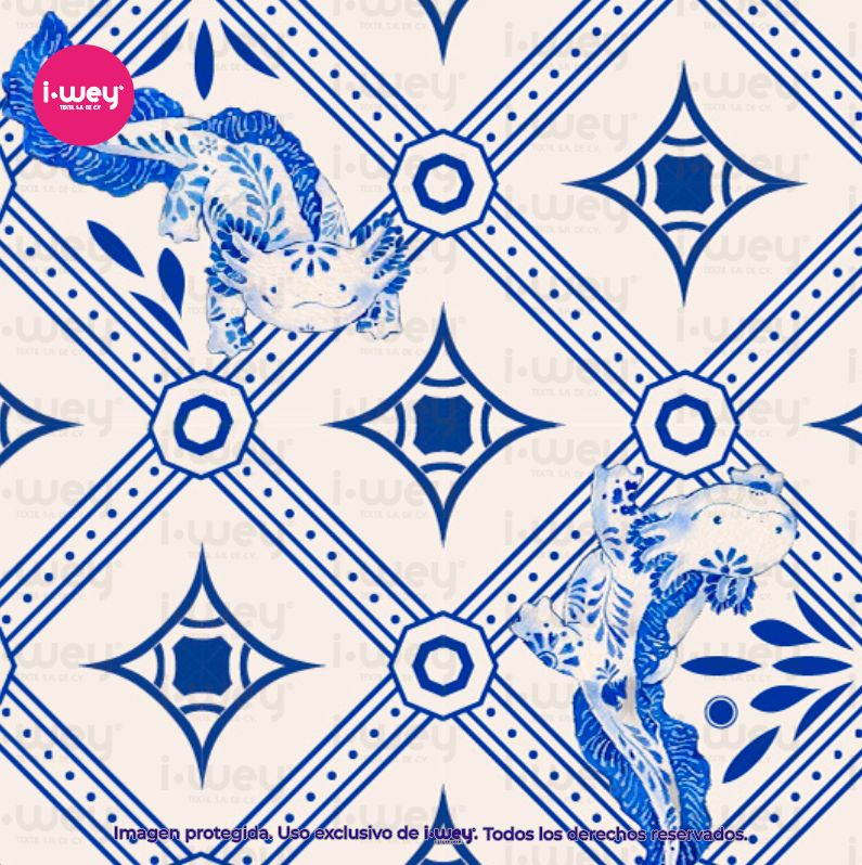 Estampado Ajolote Artesanal