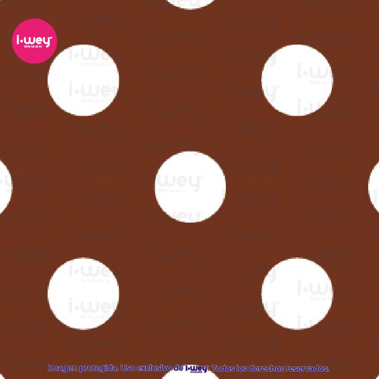 Estampado Mocha Dots