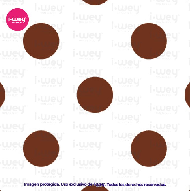 Estampado Cocoa Dots