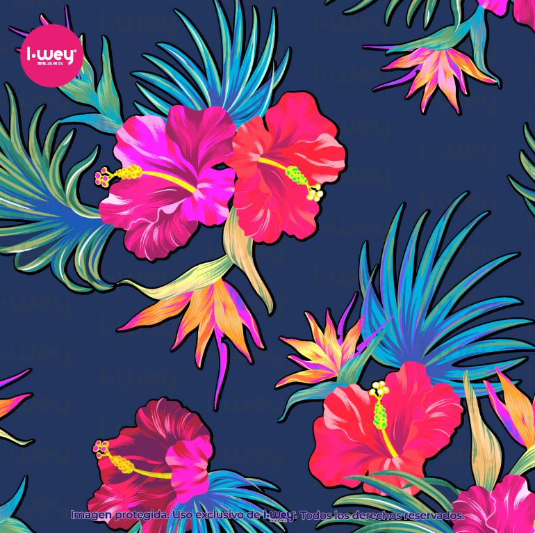 Estampado Isla Celeste
