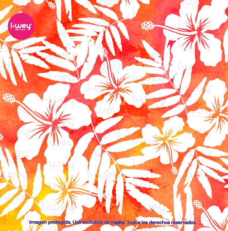 Estampado Orange Dream