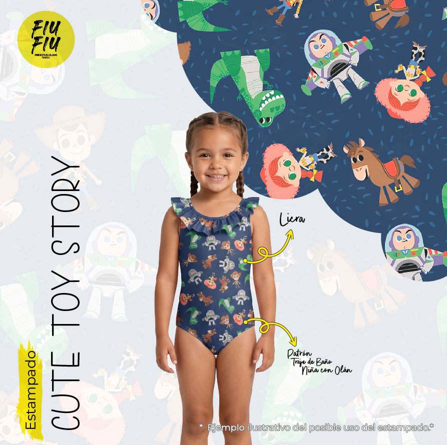Estampado Cute Toy Story