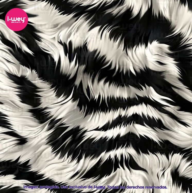 Estampado Monochrome Fur