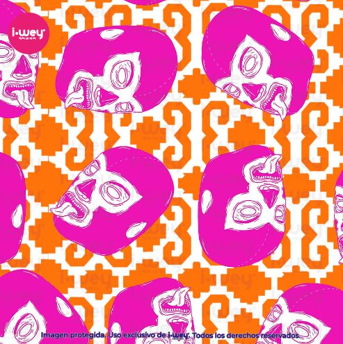 Estampado Furia Rosada