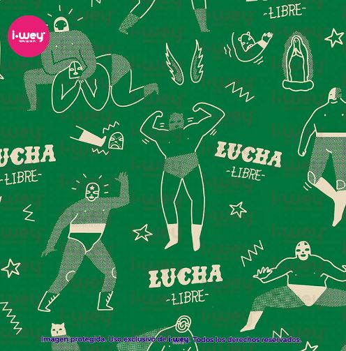 Estampado Siluetas del Ring
