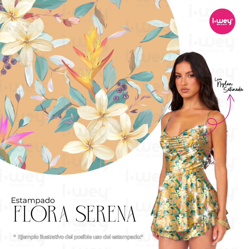 Estampado Flora Serena