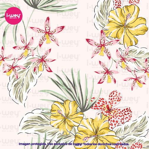 Estampado Jardín Etéreo