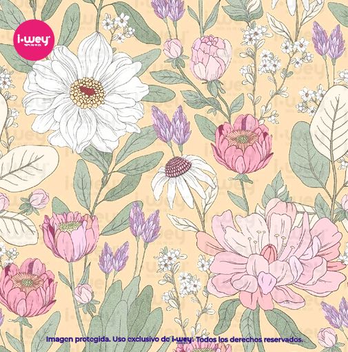 Estampado Jardín Sereno