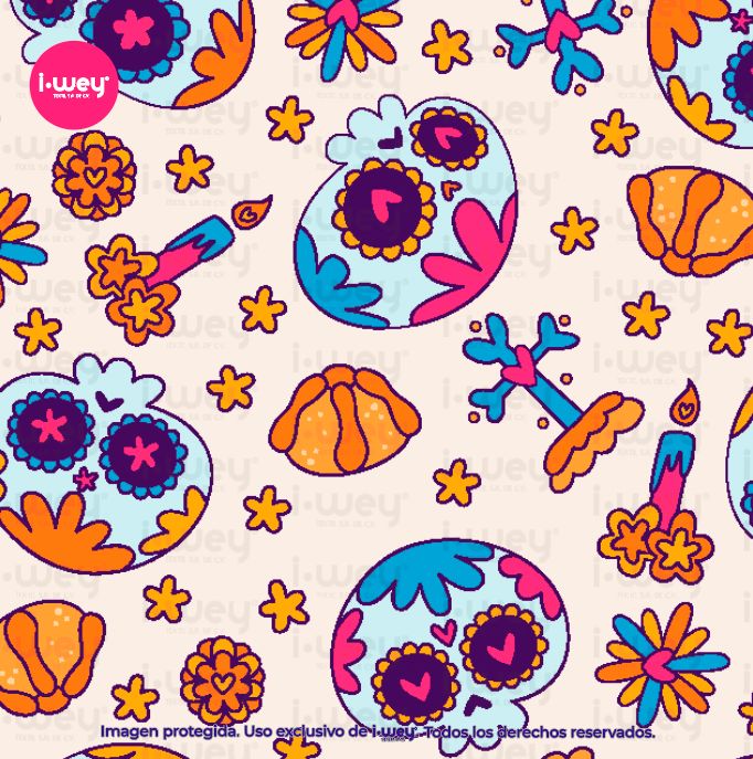 Estampado Dulce Ofrenda