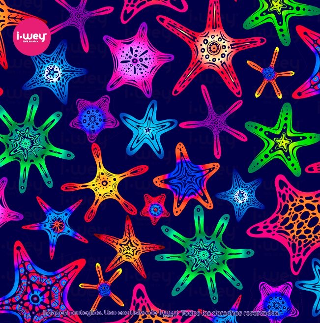 Estampado Starfish Paradise