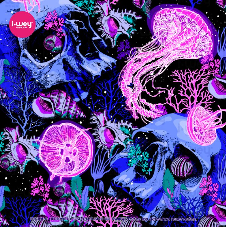 Estampado Jellyfish Wow
