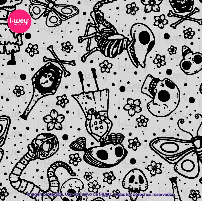 Estampado Maggot
