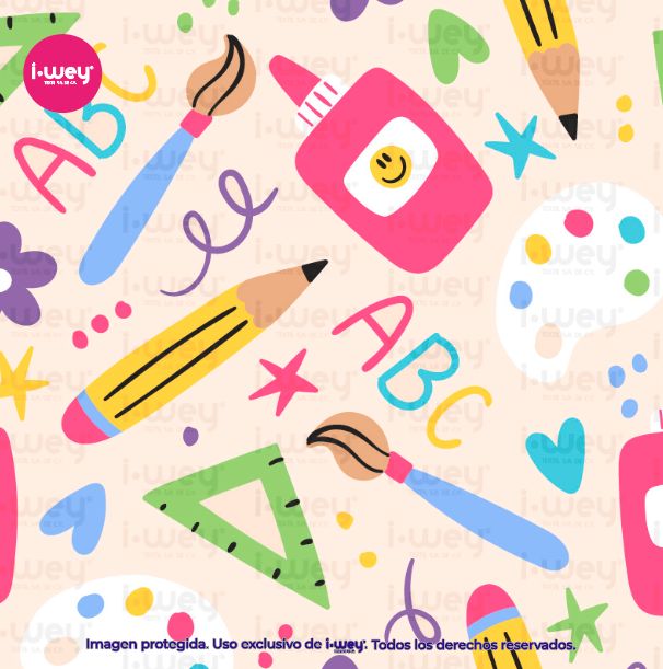 Estampado Splashy Star