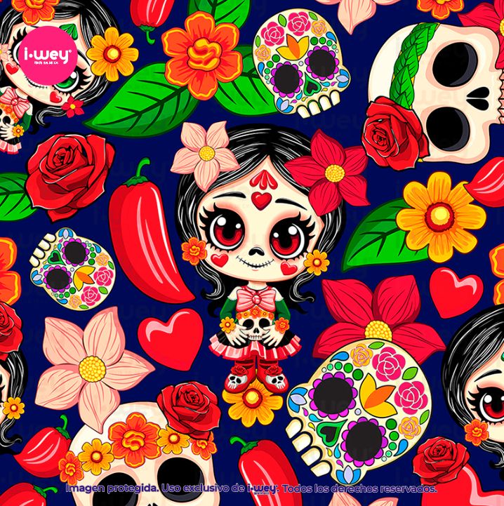 Estampado Almitas de Mexicanas