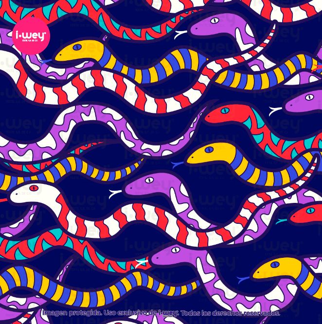 Estampado Creepy Crawlers