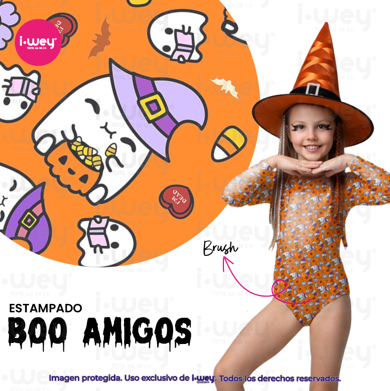 Estampado Boo Amigos