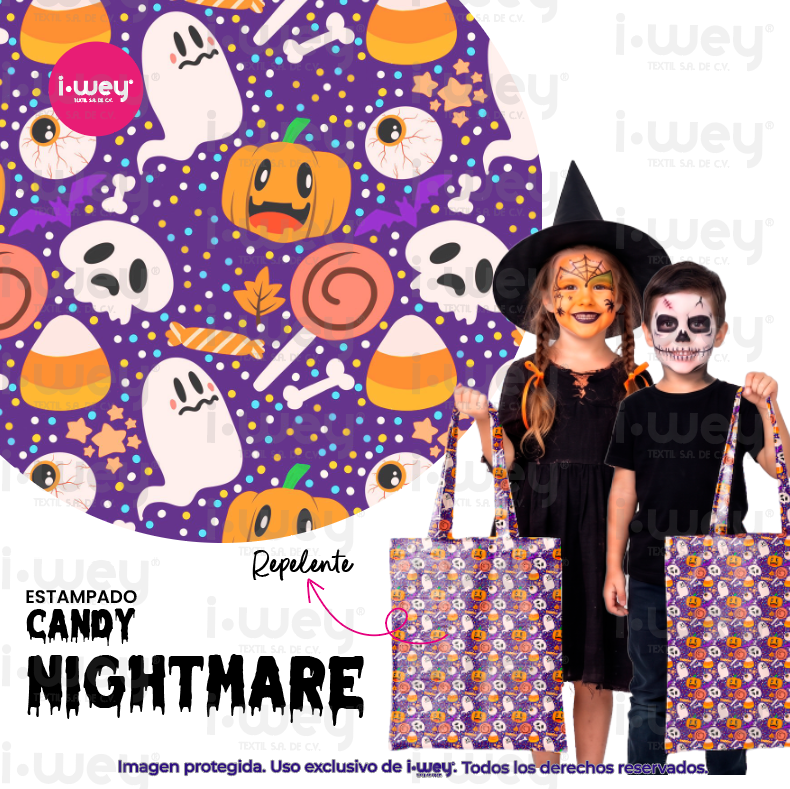Estampado Candy Nightmare