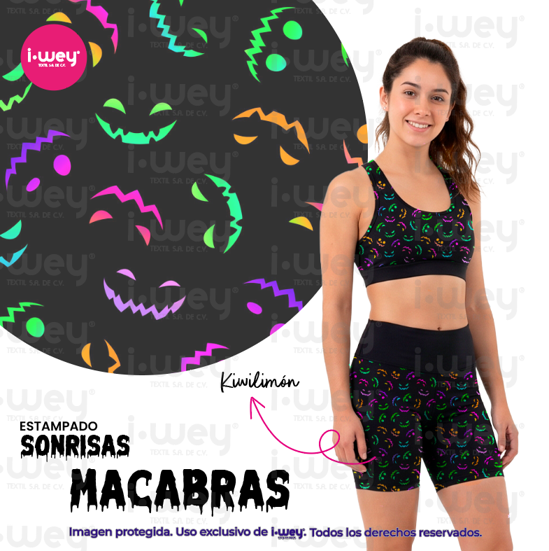 Estampado Sonrisas Macabras