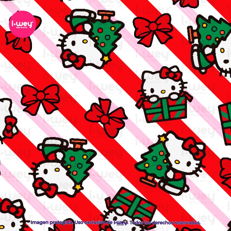 Estampado Feliz Kittymas