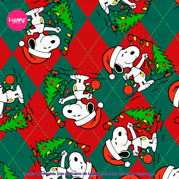 Estampado Snoopy Tree Magic