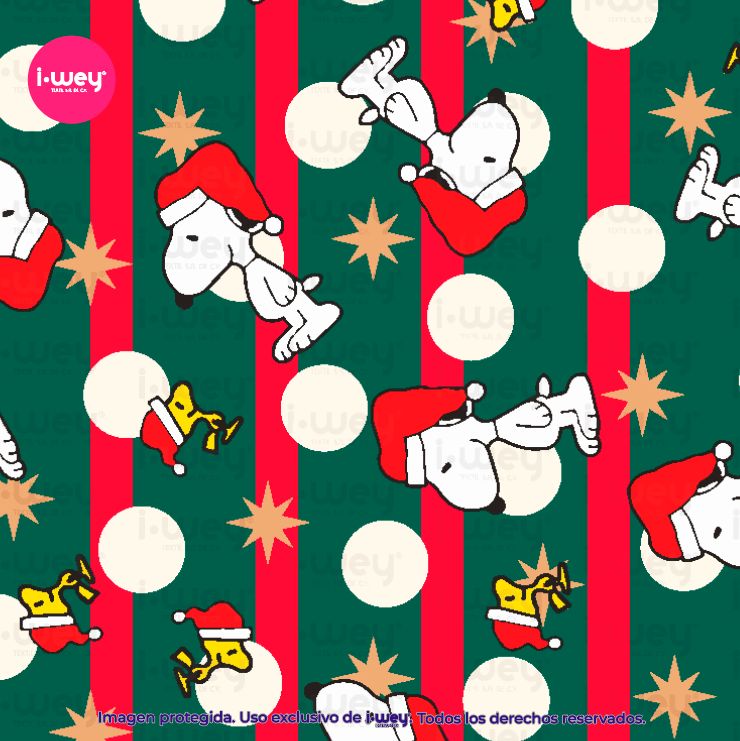 Estampado Snoopys Christmas