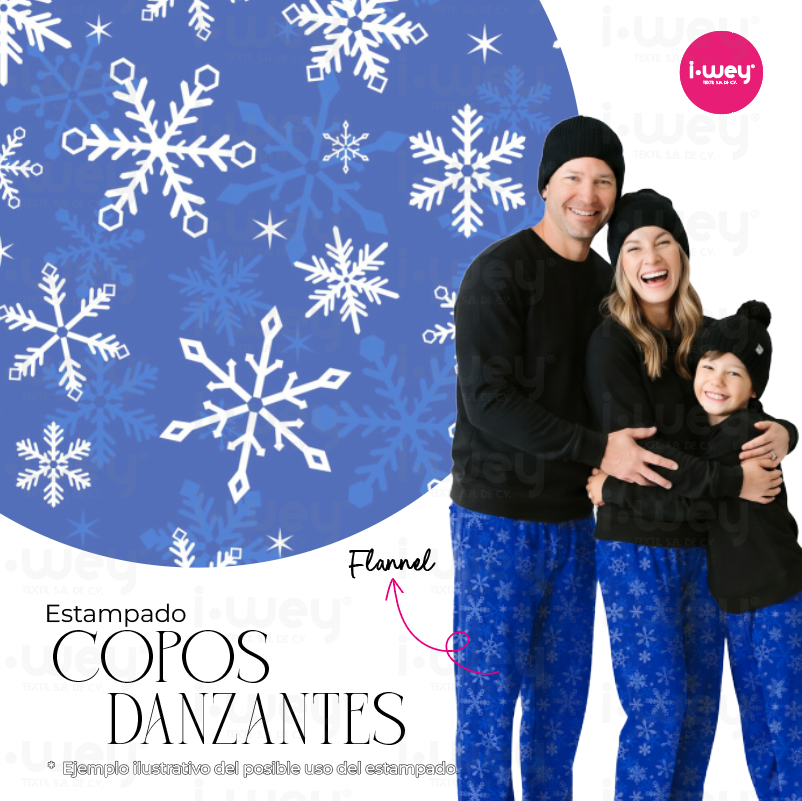 Estampado Copos Danzantes
